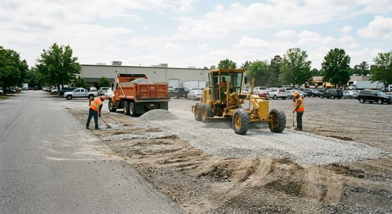 Parking Lot Gravel Repair in Atlanta, GA
