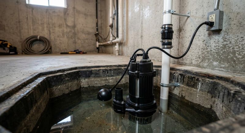 Basement Drainage Installation in Mobile, AL