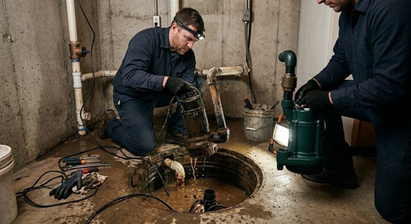 Basement Sump Pump Service in Montgomery, AL