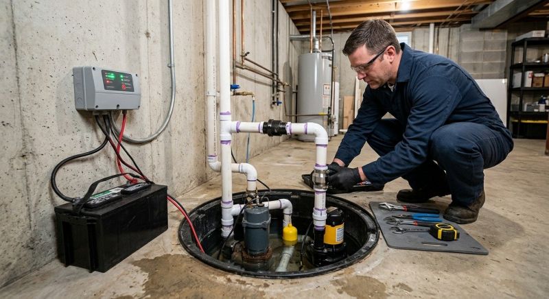 Basement Sump Pump Service in Huntsville, AL