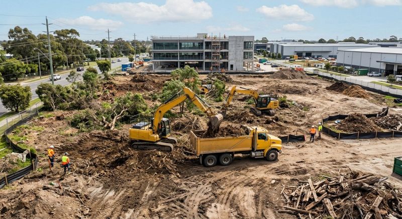Commercial Land Clearing in Gwinnett County, GA