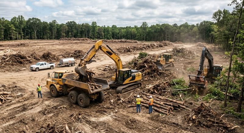 Commercial Land Clearing in Atlanta, GA