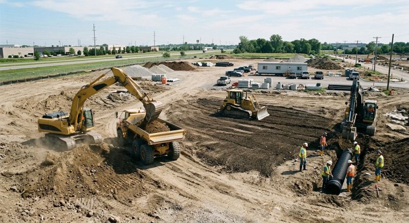 Commercial Land Preparation in Katy, TX