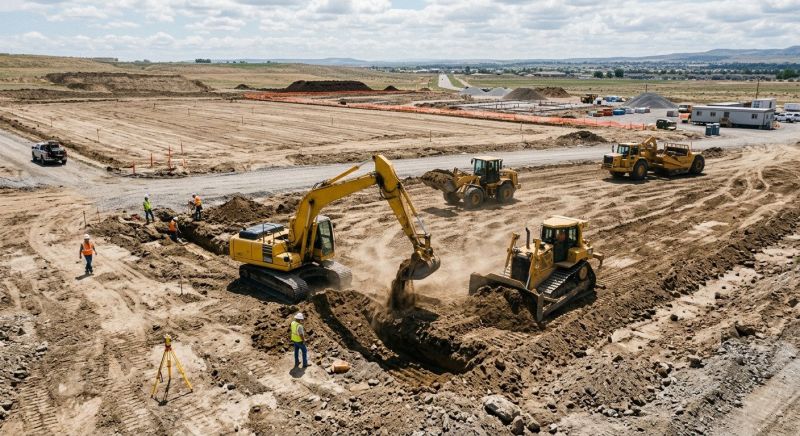 Commercial Land Preparation in Cumming, GA