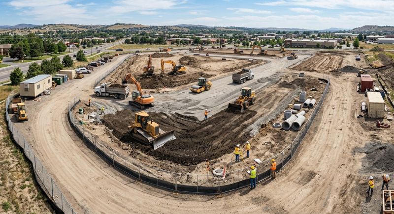 Commercial Land Preparation in Marietta, GA