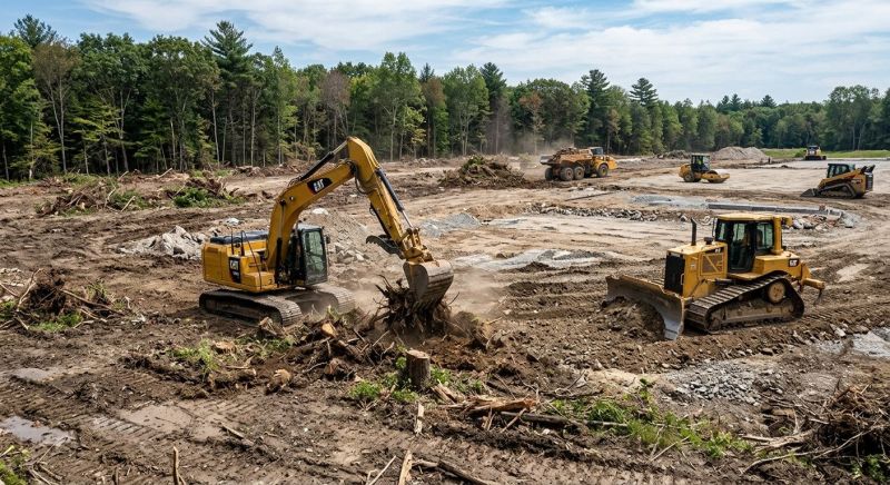 Commercial Lot Clearing in Gwinnett County, GA