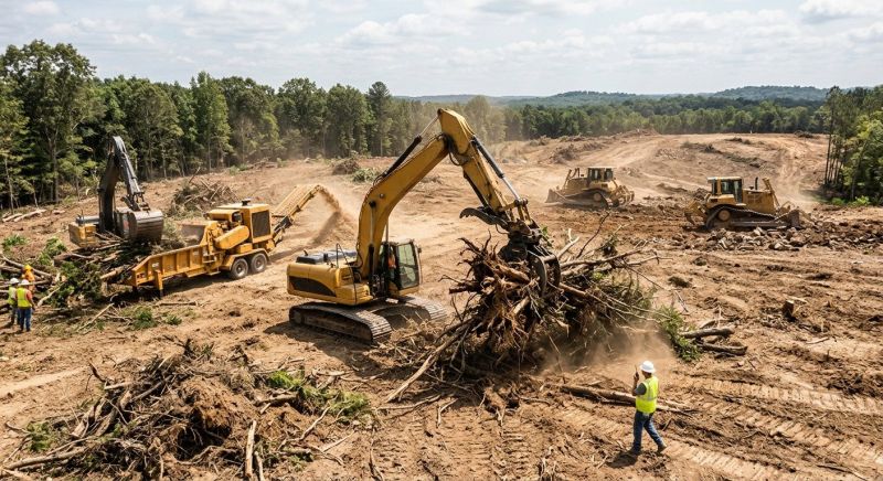 Commercial Lot Clearing in Atlanta, GA