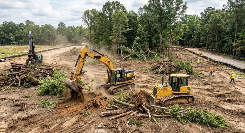Commercial Property Clearing in Cumming, GA