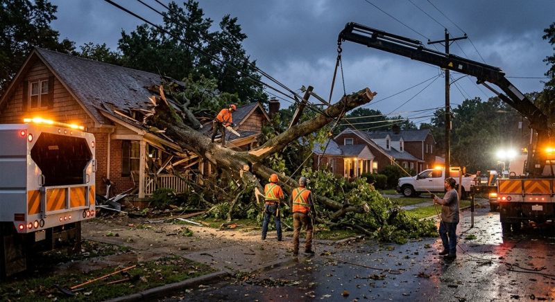 Fallen Tree Removal in Doylestown, PA