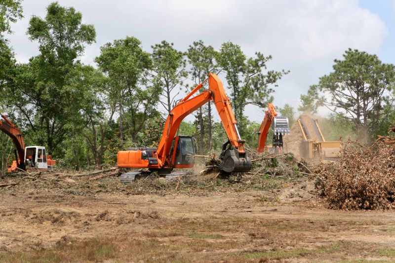 Parking Lot Land Clearing in Cumming, GA