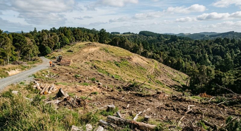 Pine Tree Clearing in Houston, TX