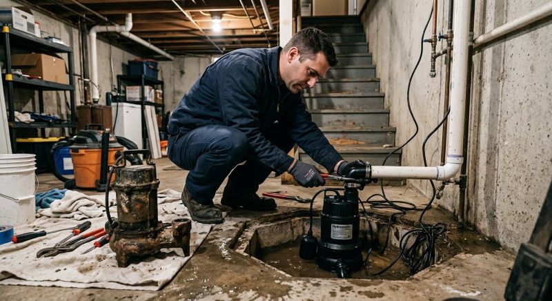Sump Pump Installation in Tuscaloosa, AL